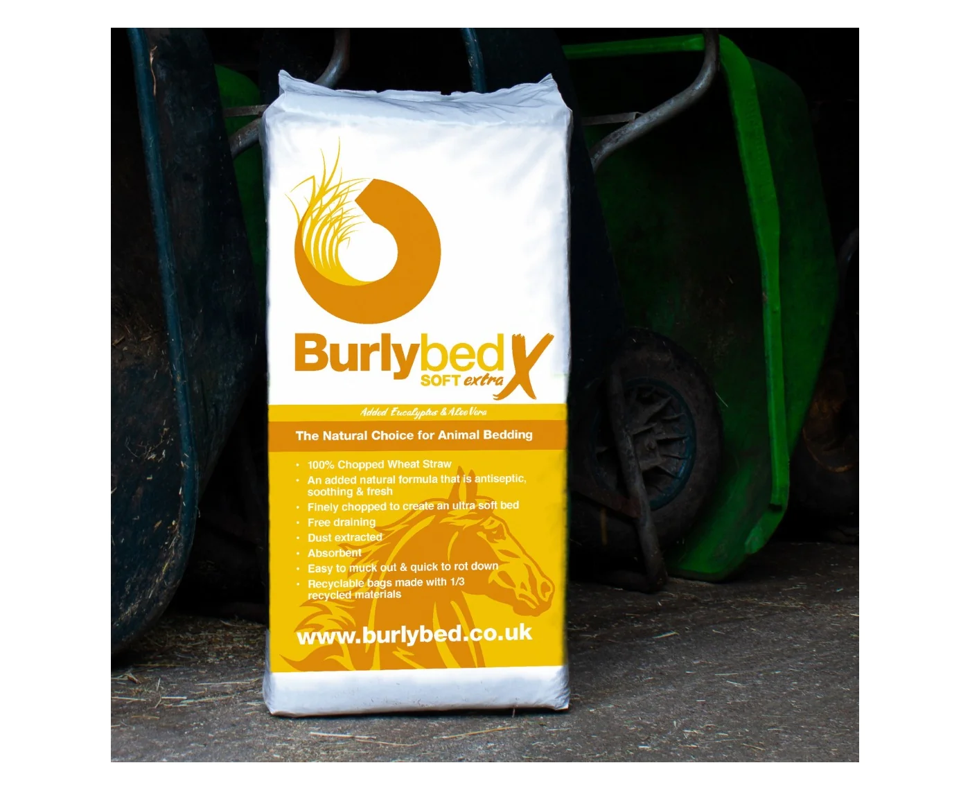 Burlybed Soft Extra chopped straw